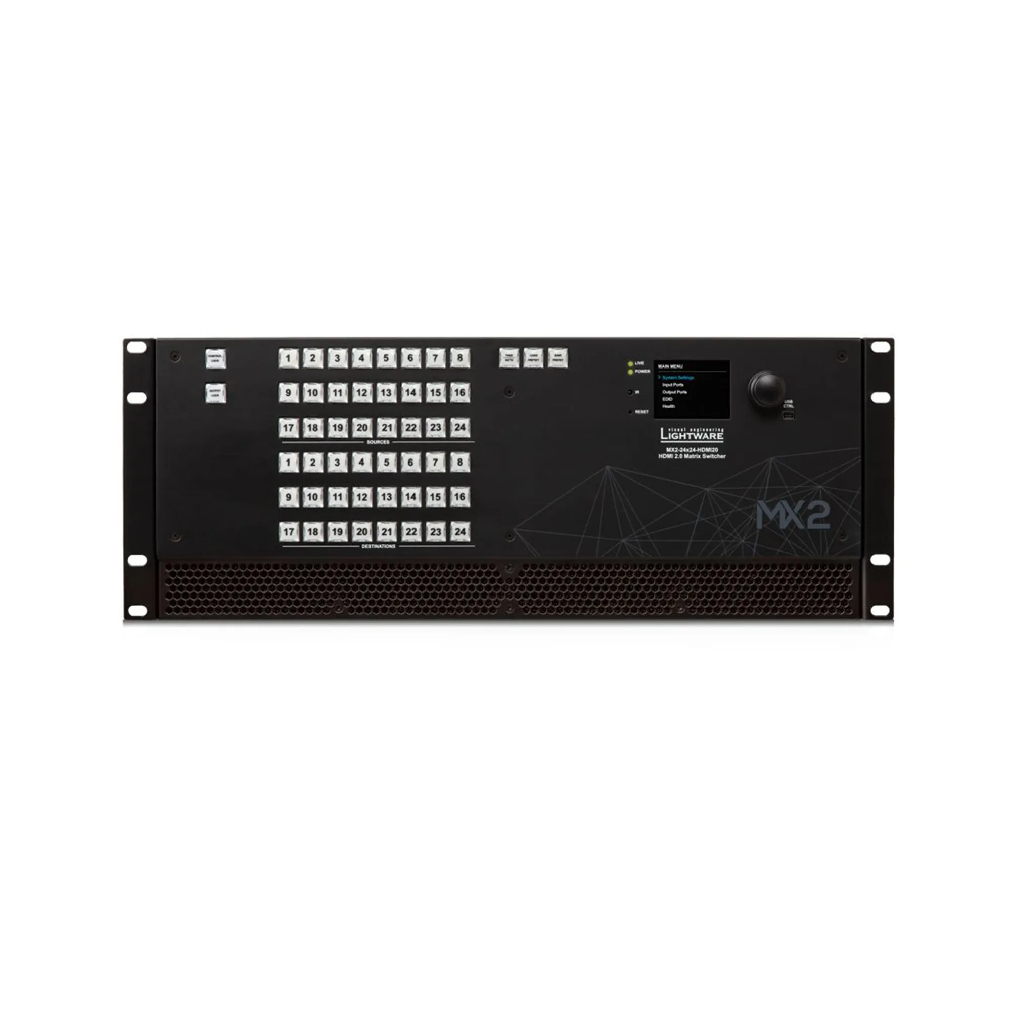 Lightware – MX2 24 × 24 HDMI 2.0